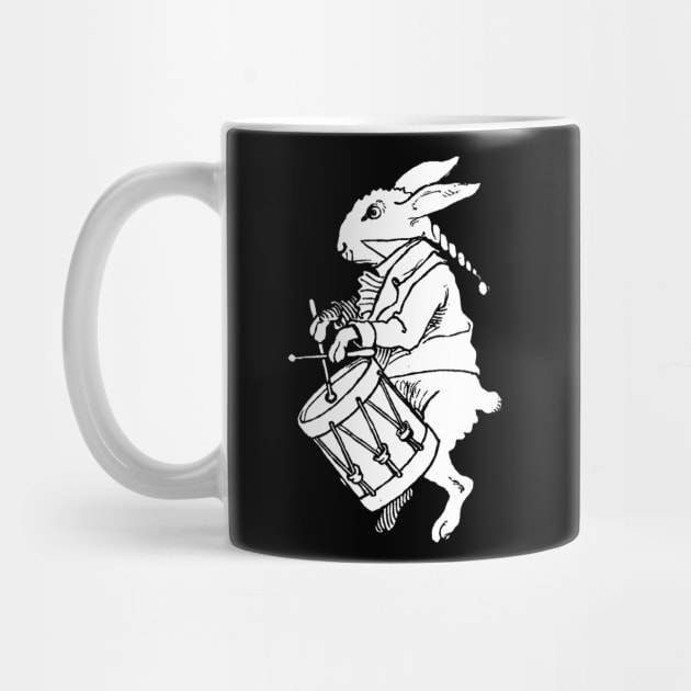 Drumming Rabbit by metaphysical